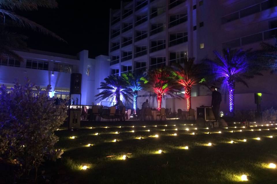 Eventos con luces