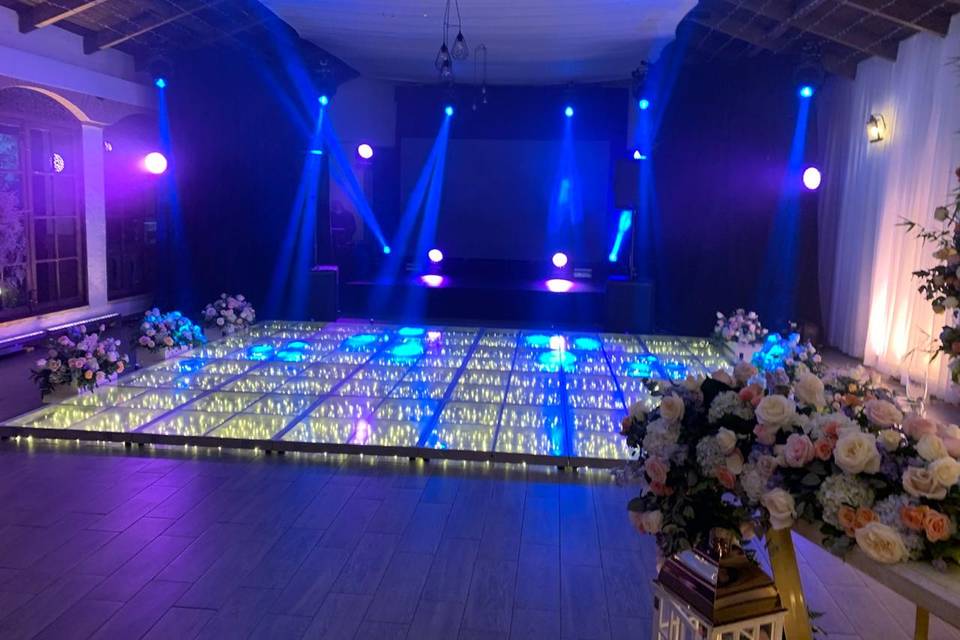 Pista led de baile