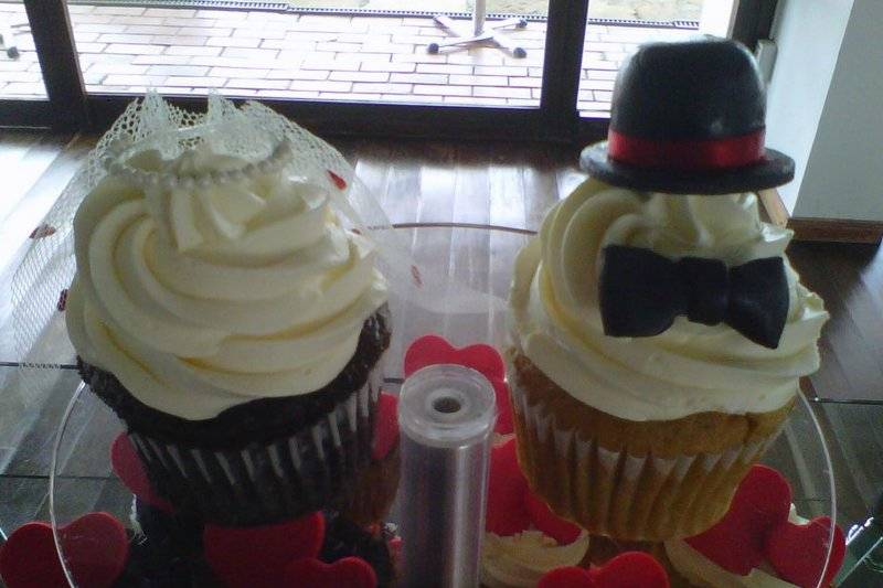 Cupcakes para bodas