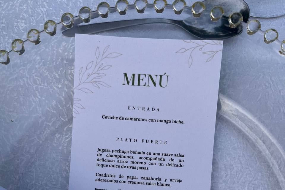 Servicio de catering y meseros para eventos