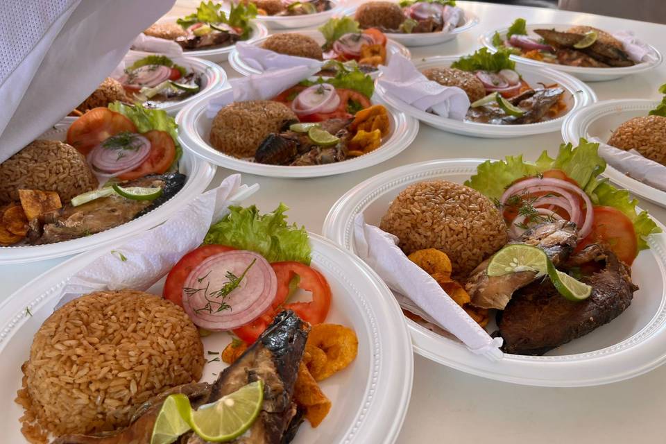 Servicio de catering y meseros para eventos