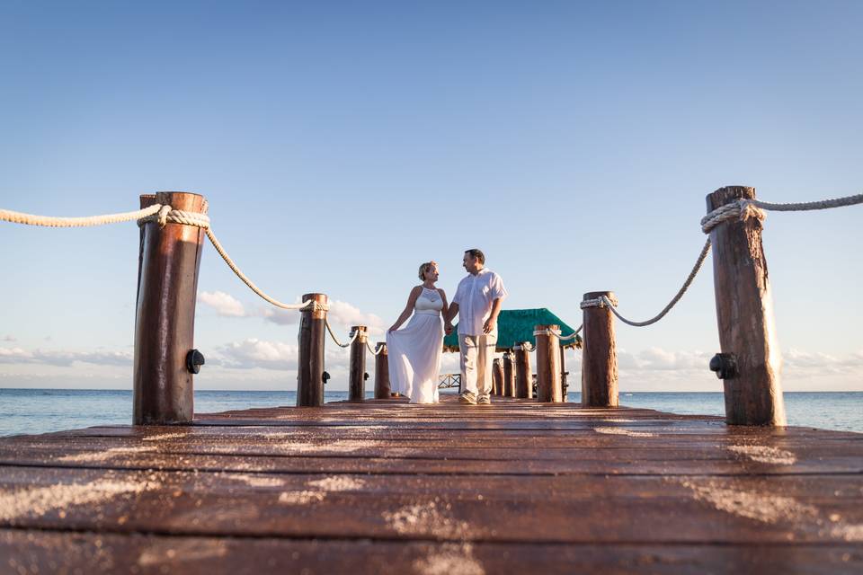 Sesiones de parejas en su boda