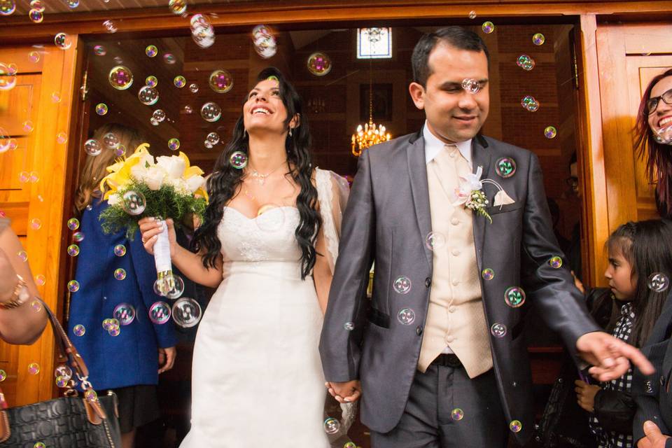Burbujas para bodas