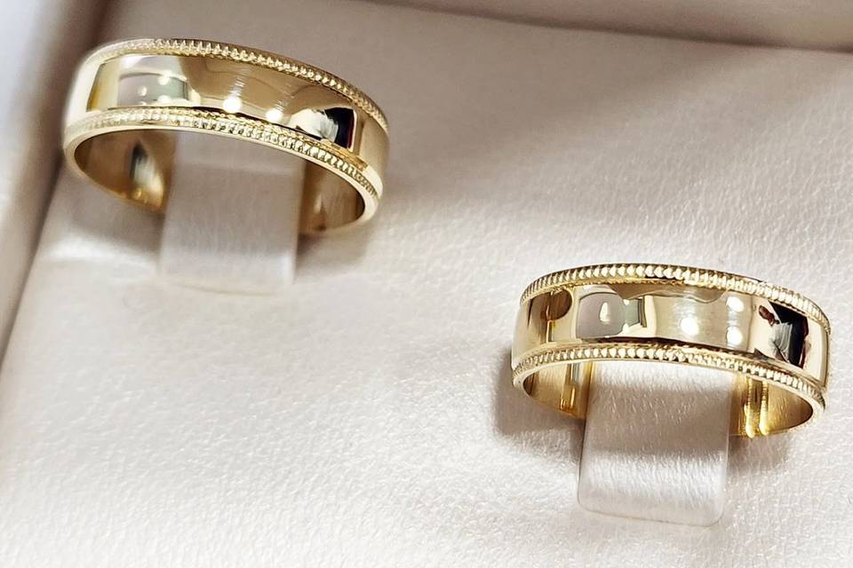 Media caña Oro Amarillo 18k