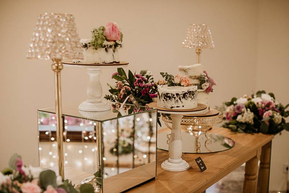 Mesa de tortas
