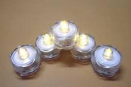 Velas Led sumergibles