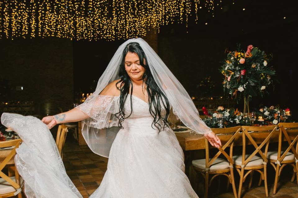 Vestida de novia