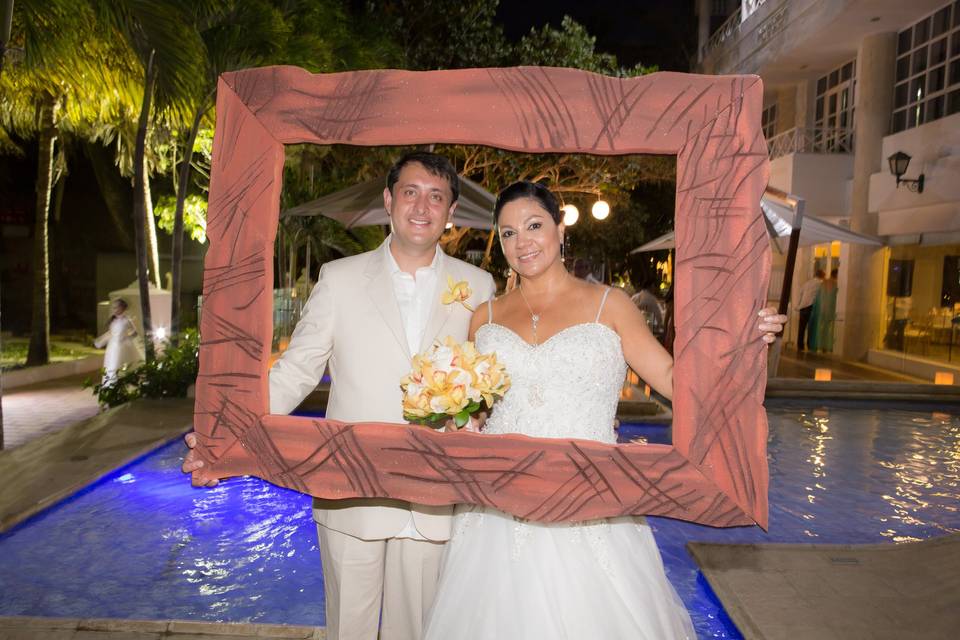Recién casados Cartagena