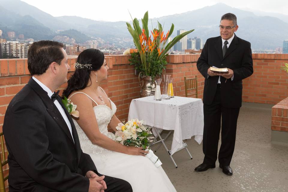 Ceremonia religiosa Bogotá