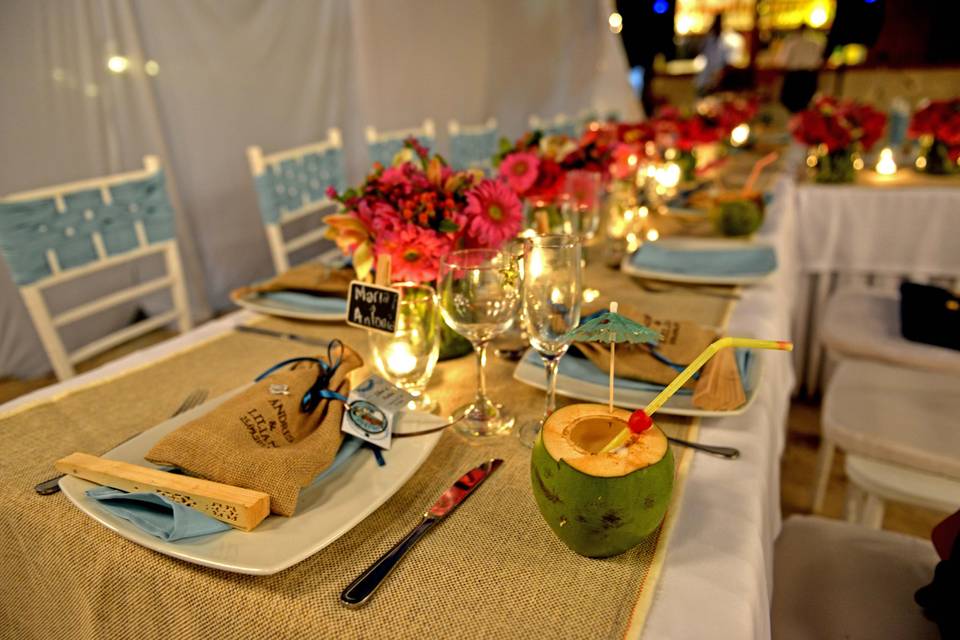Recepcion en San Andrés