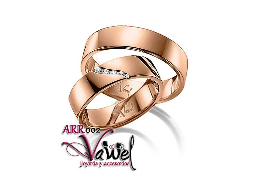 Clase - oro rosado 18k