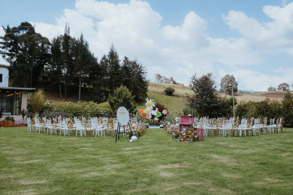 Bodas al aire libre