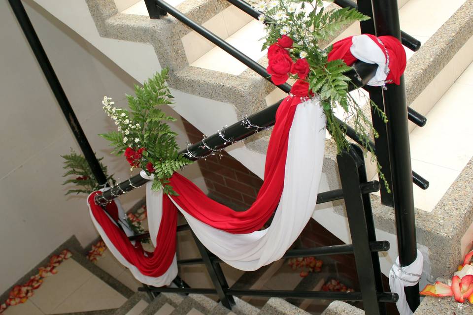 Decoración escalera