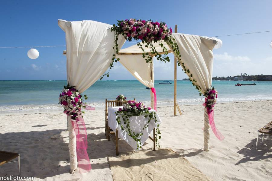 Matrimonio en playa