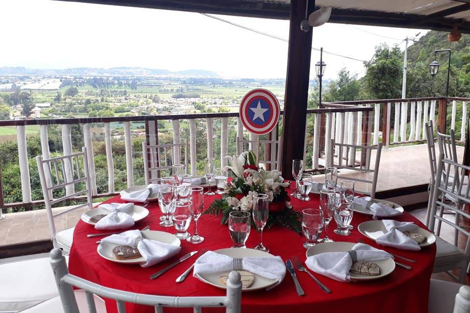 Mirador de la sabana eventos