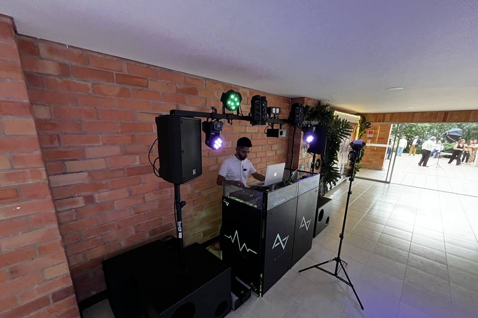DJ en evento