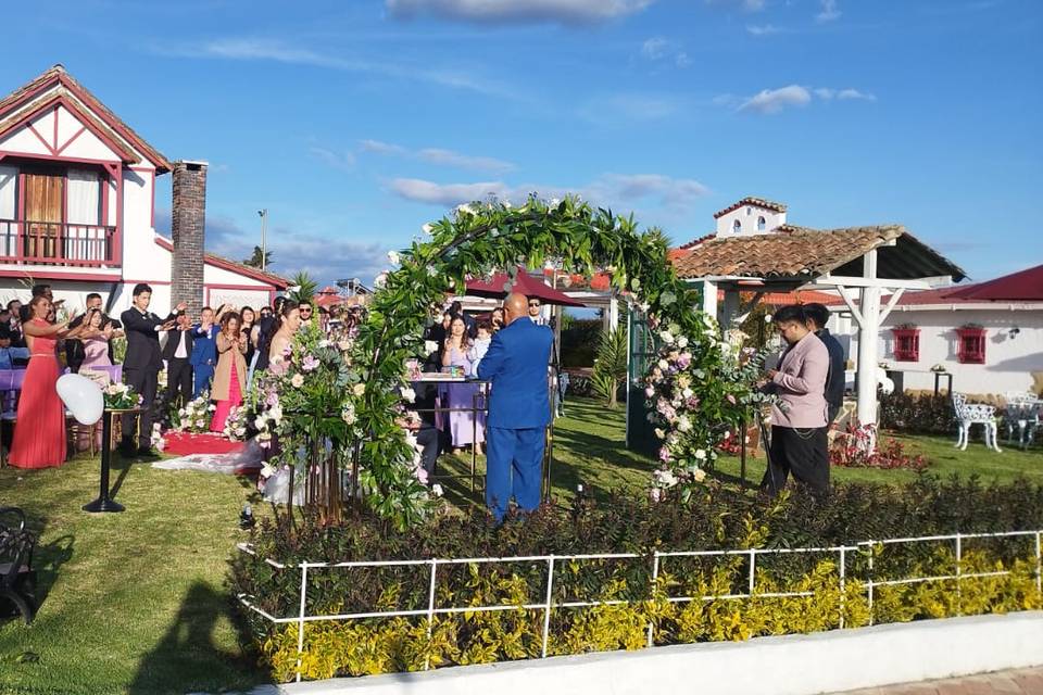 Boda exterior