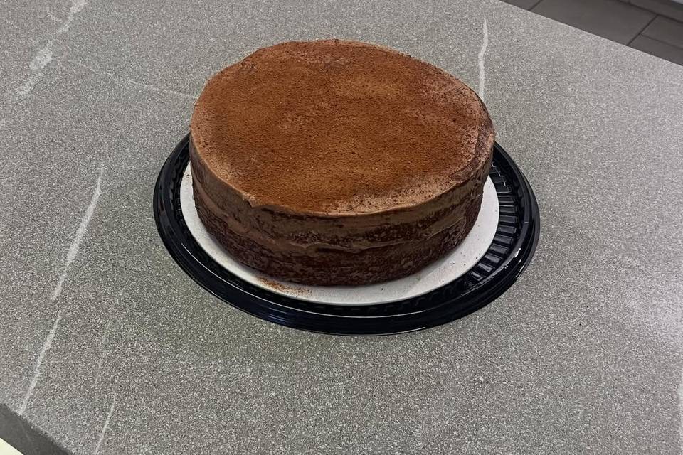 Deliciosa torta de un piso