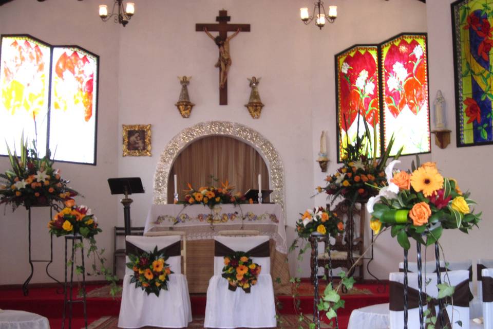 Interior capilla