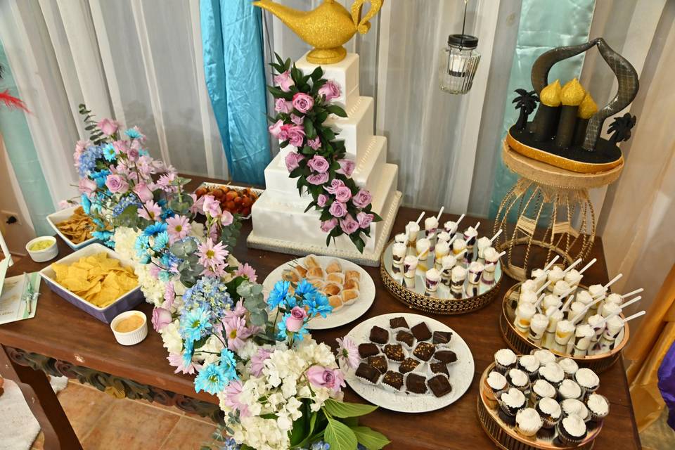 Mesa de sal y dulce