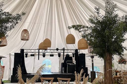 Boda en carpa circo