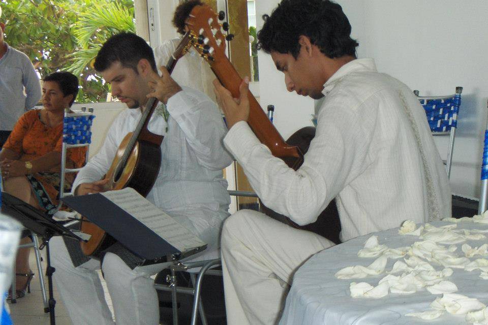 Dúo de guitarra para su matrimonio