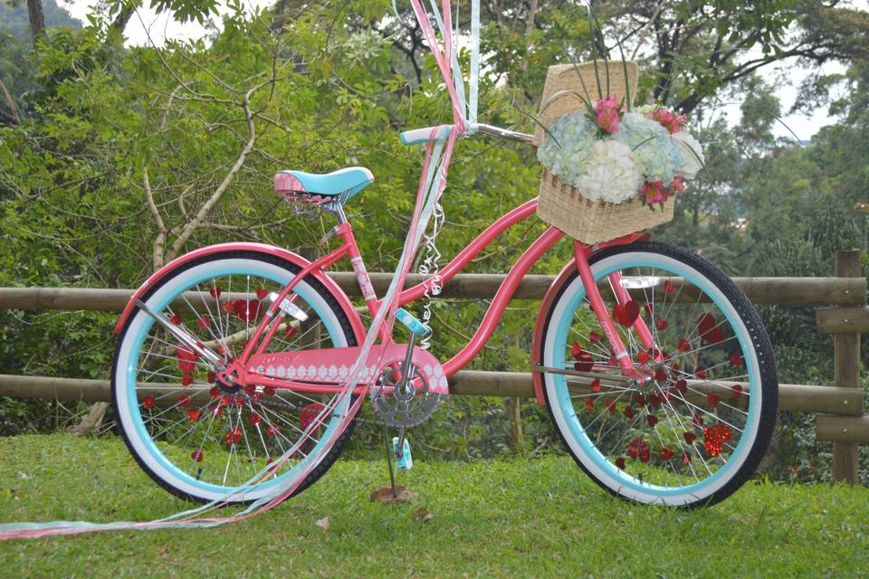 Bicicleta decoración