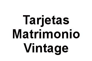 Tarjetas Matrimonio Vintage logo