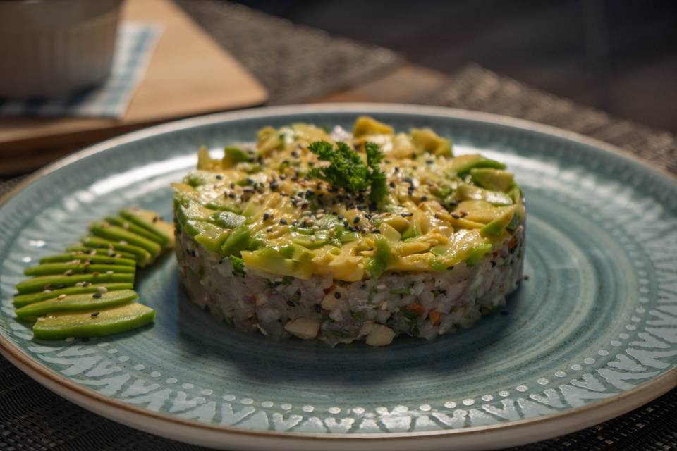 Tartar de robalo