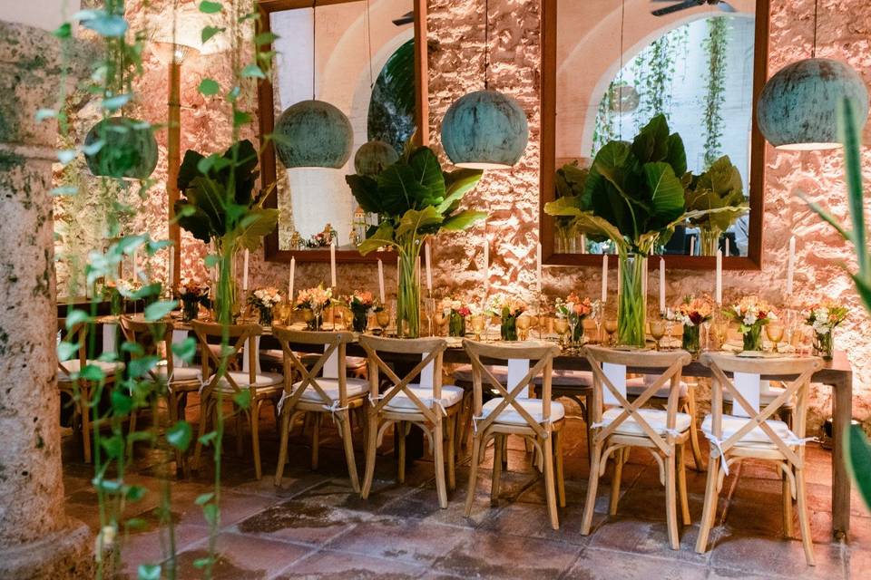 Hotel boutique colonial para eventos