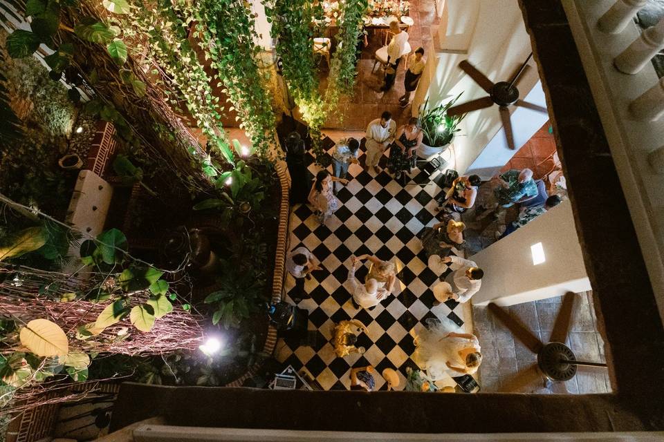 Hotel boutique colonial para eventos
