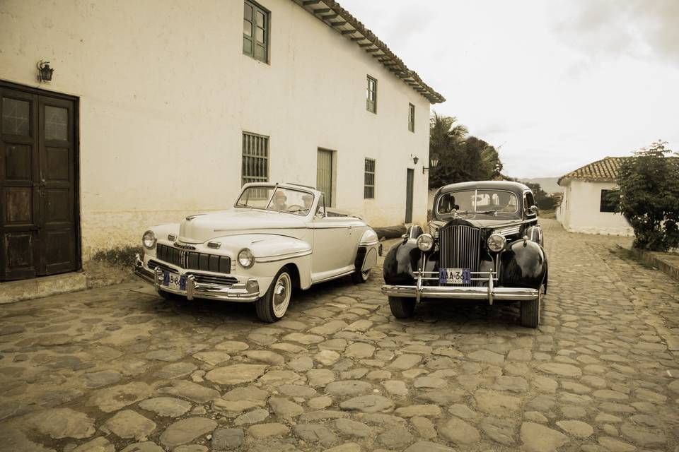 Villa de Leyva - Automóviles antiguos