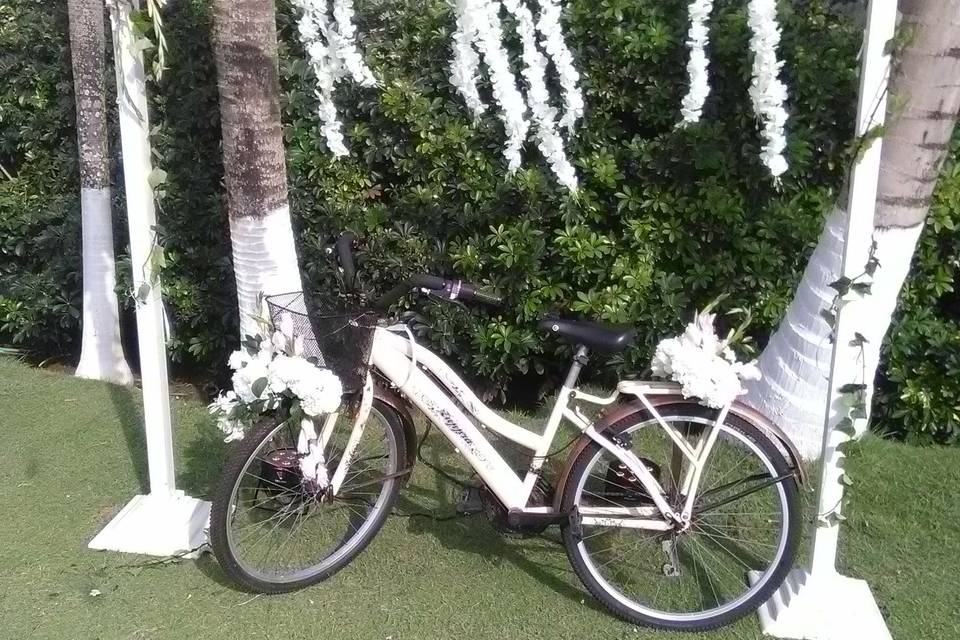 Bicicleta para fotos
