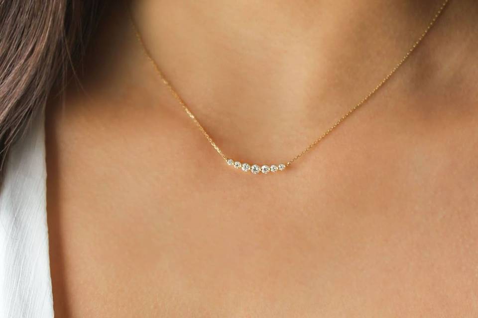 Diamantes en el collar