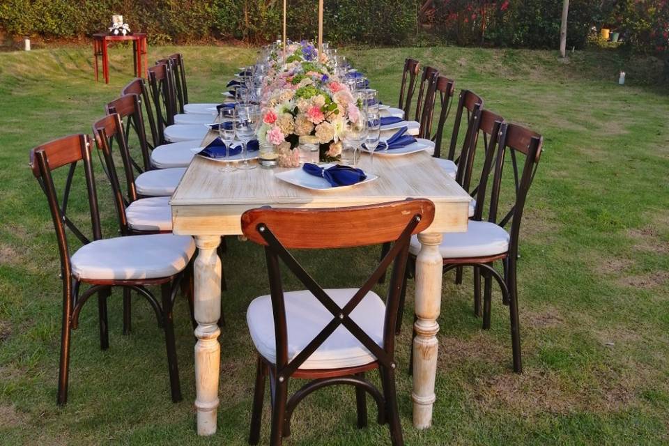 Boda íntima al aire libre