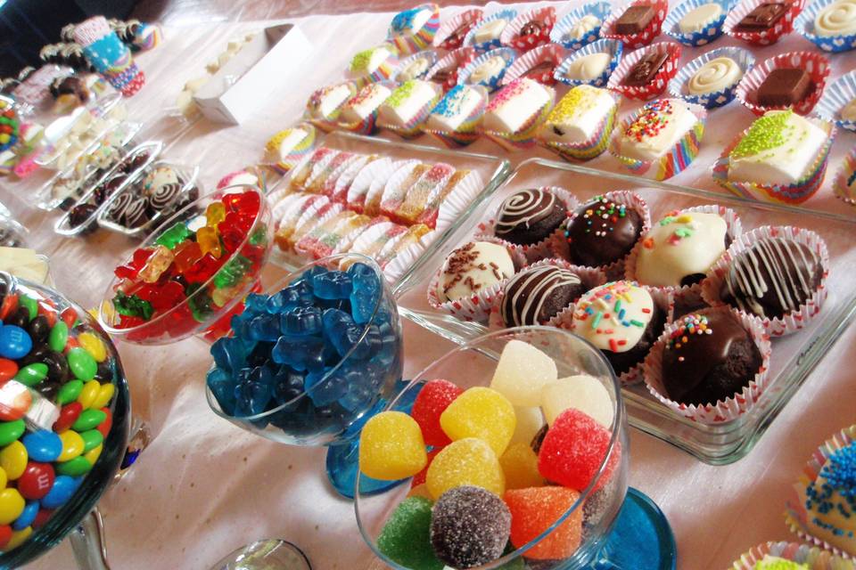 Mesa de dulces y postres
