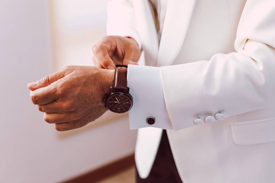 Toma de fotos de momentos significativos en la boda