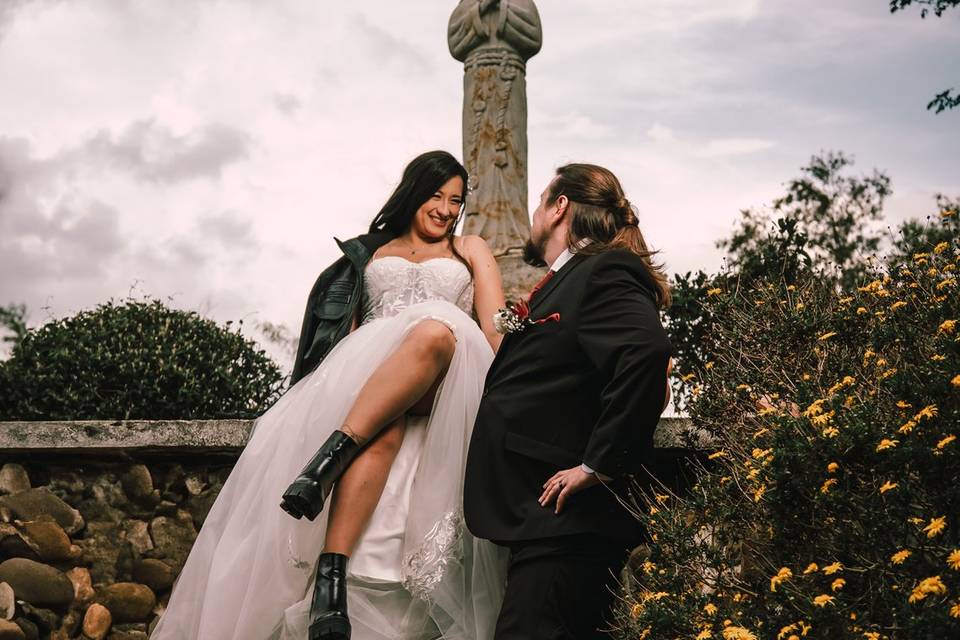 Toma de fotos de momentos significativos en la boda