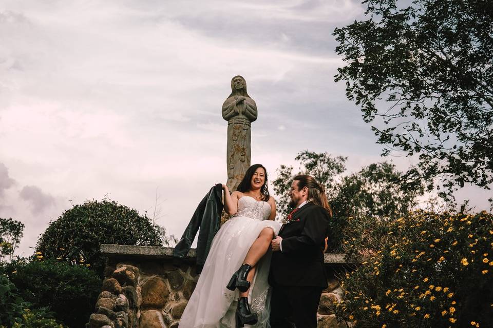 Toma de fotos de momentos significativos en la boda