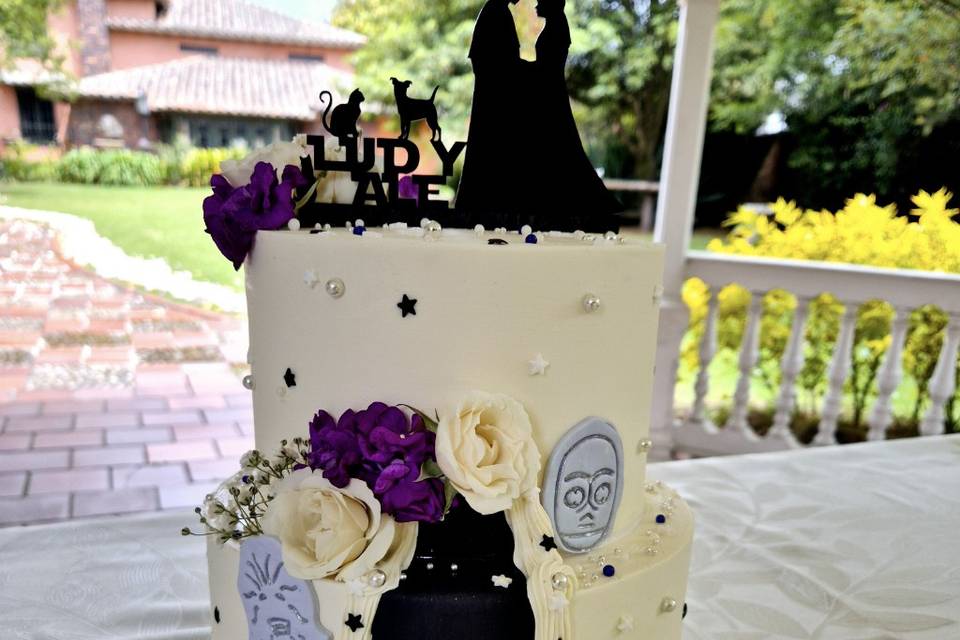 Star Wars wedding cake