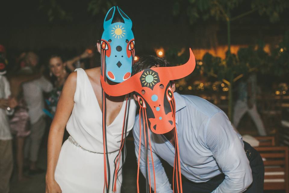 Máscaras carnaval