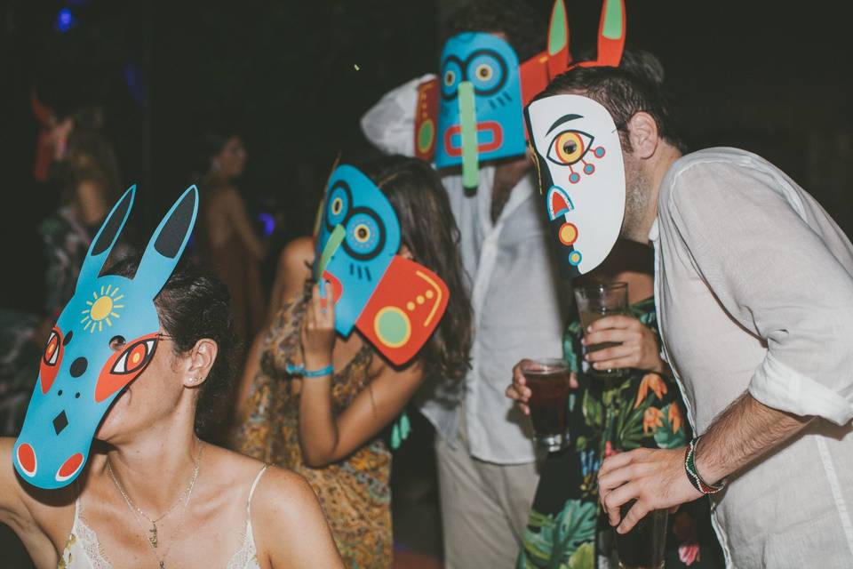 Máscaras carnaval