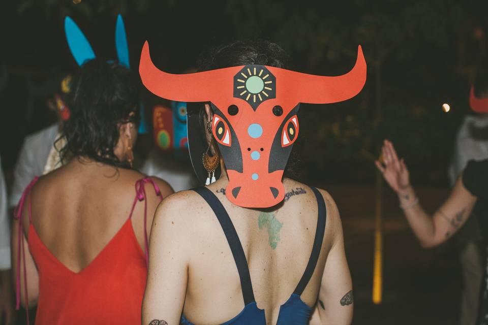 Máscaras carnaval