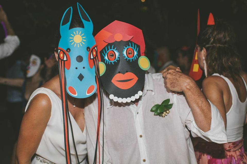 Máscaras carnaval