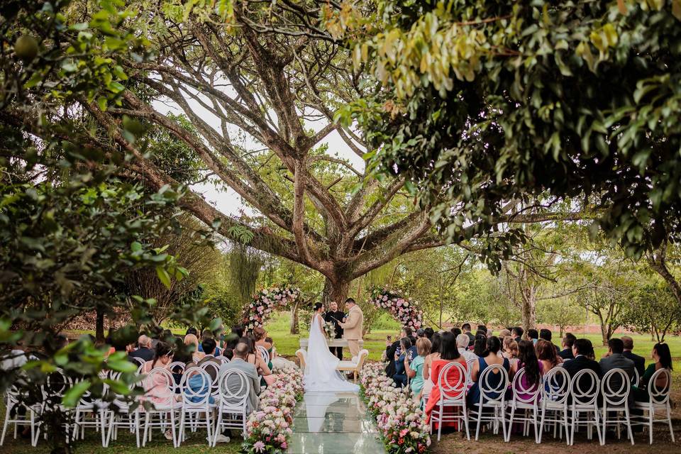 Ceremonia al aire libre