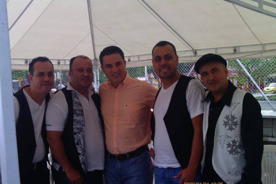 Con el alcalde de medellin