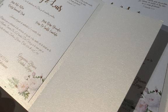 Invitación de boda