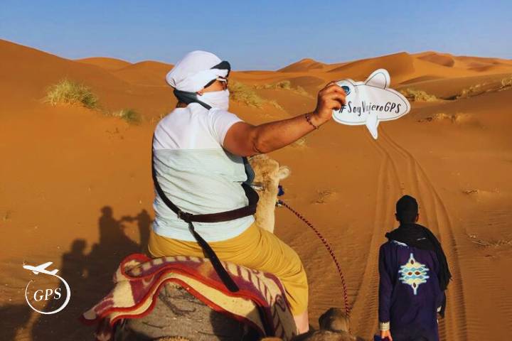 El Sahara en Camello