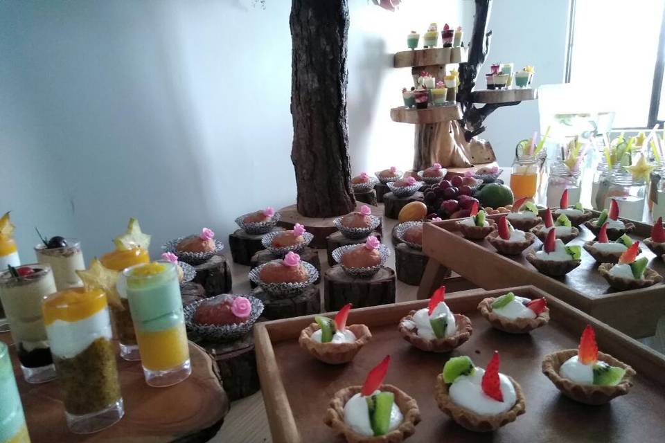 Mesas de postres