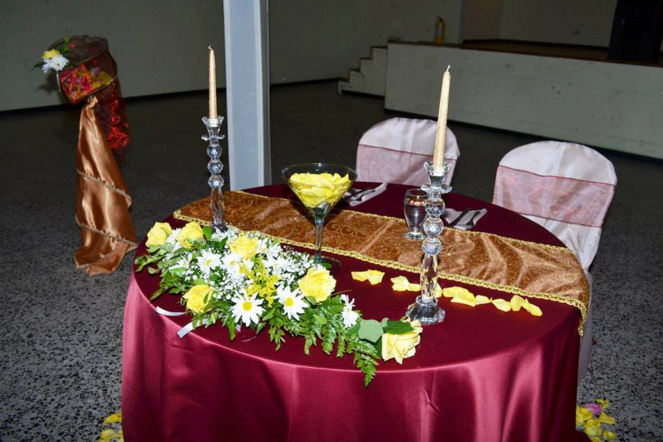 Mesa de novios